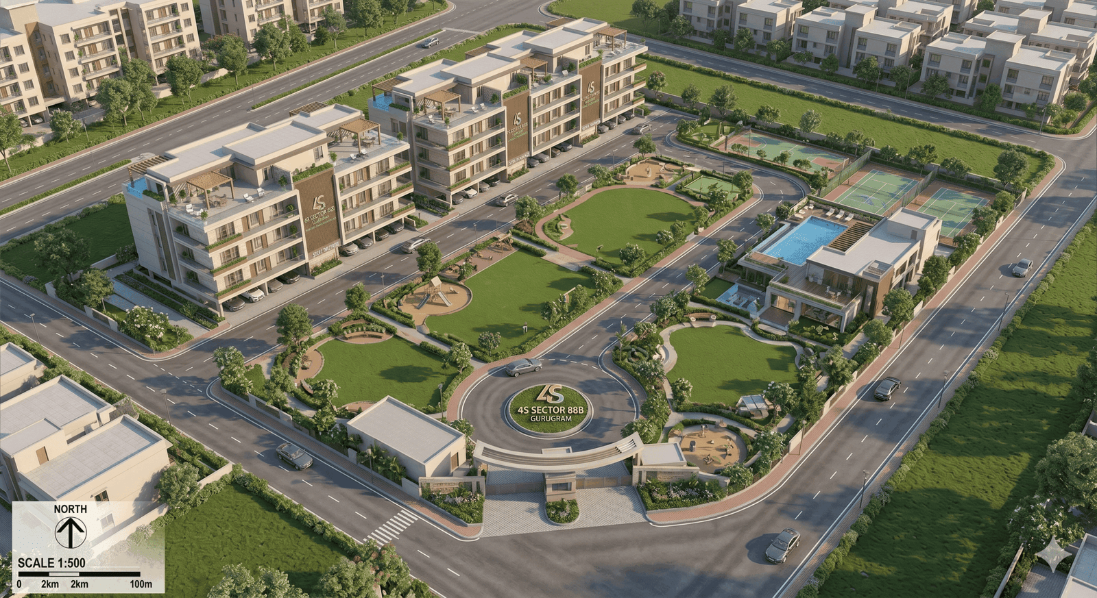Project exterior view